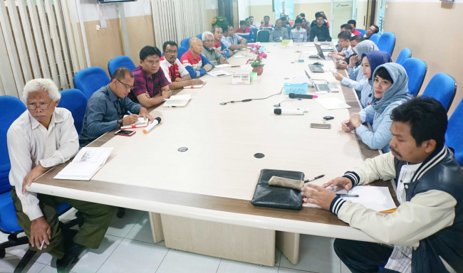 Sosialisasi Visi, Misi, Tata Nilai dan RJPP PDSI di Project Area Jawa